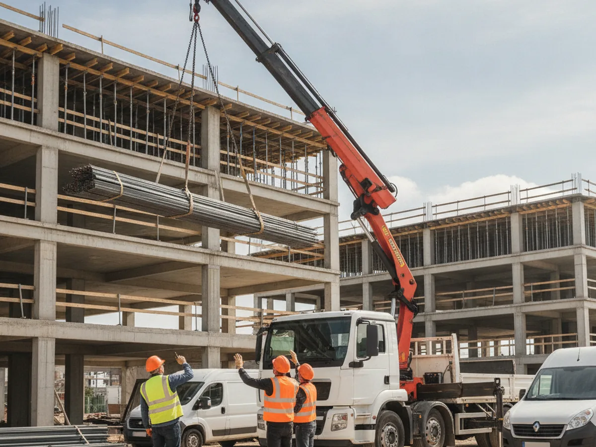 Bouwlogistiek in uitvoering door Transportbedrijf.nl