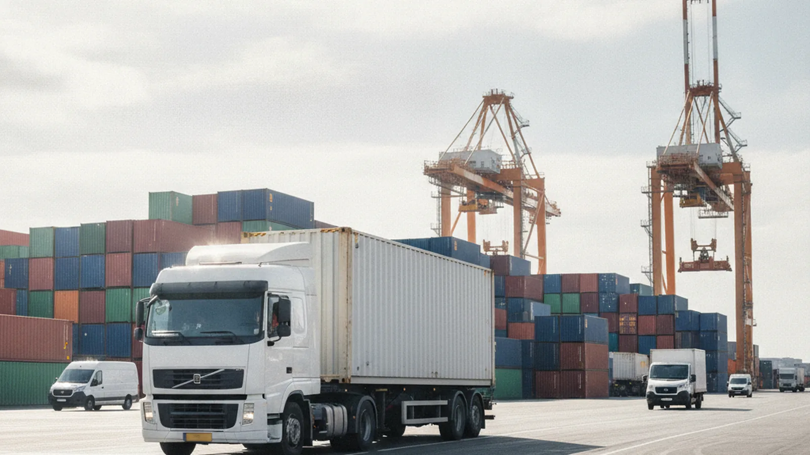 Containertransport door Transportbedrijf.nl