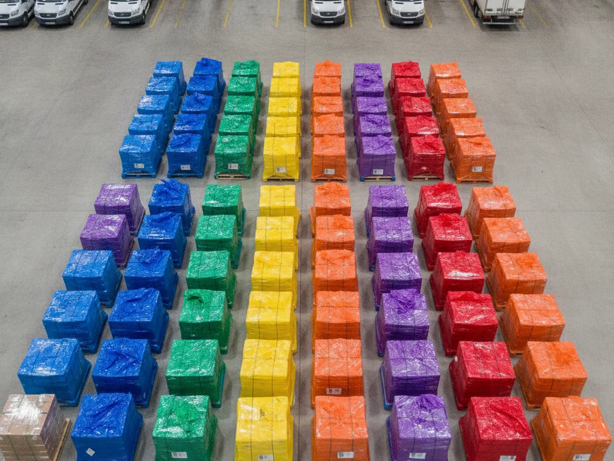 Palletvervoer in beeld bij Transportbedrijf.nl