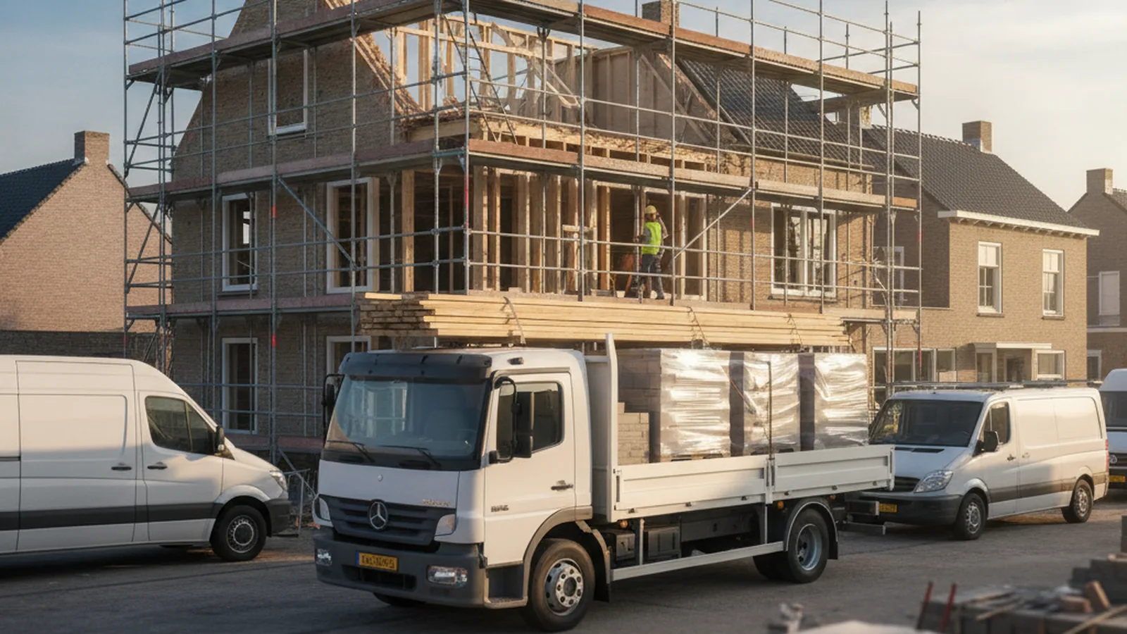 Renovatietransport door Transportbedrijf.nl