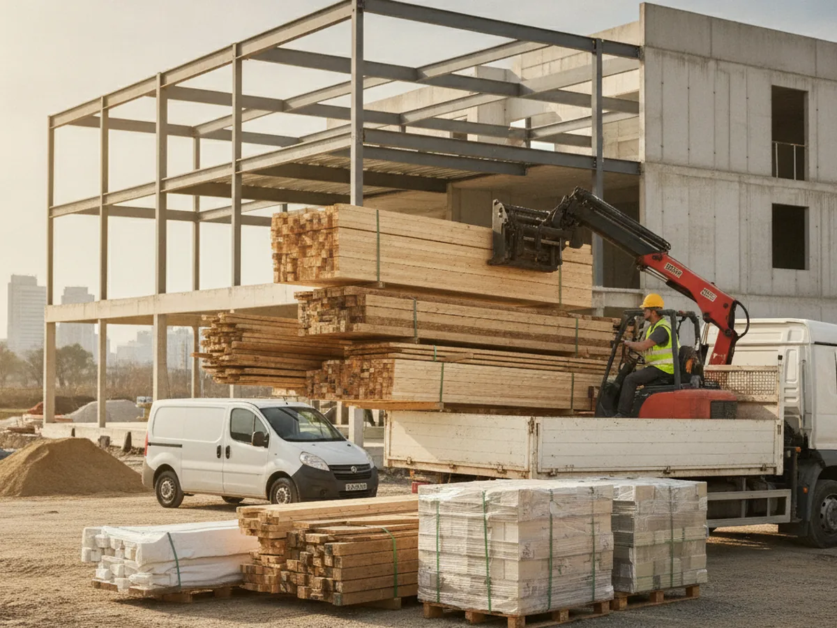Renovatietransport in uitvoering door Transportbedrijf.nl