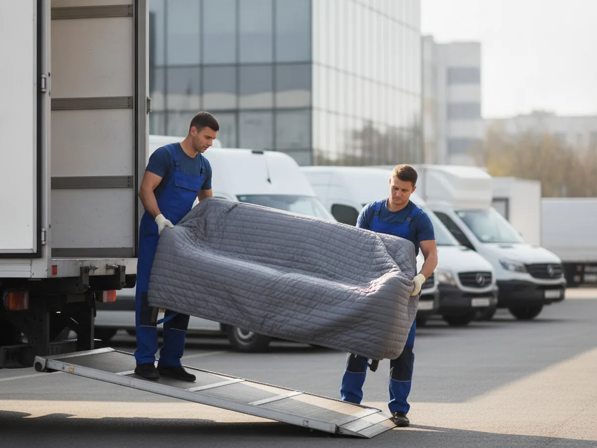 Verhuistransport in uitvoering door Transportbedrijf.nl